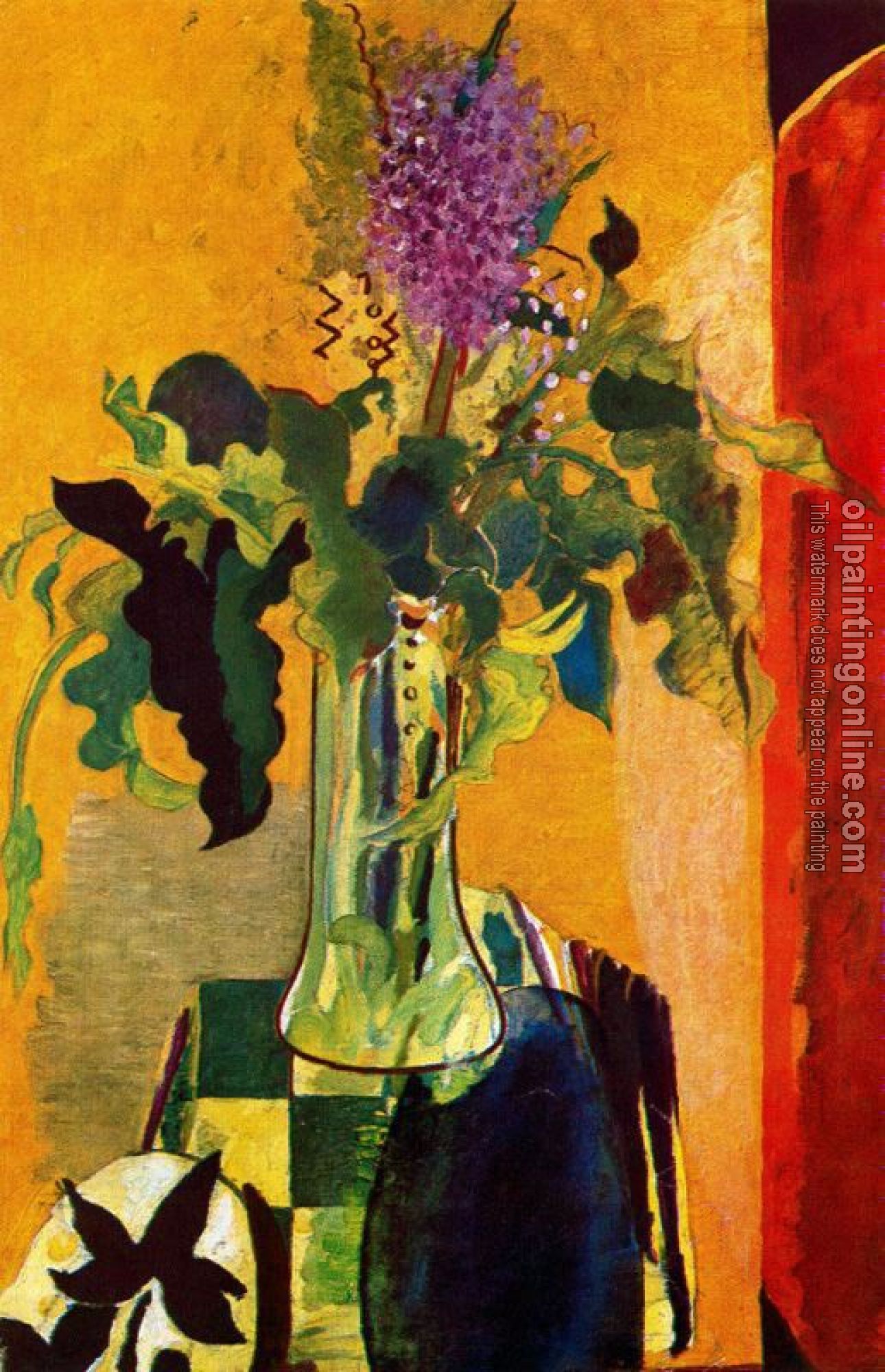 Georges Braque - The Glass of Lilac